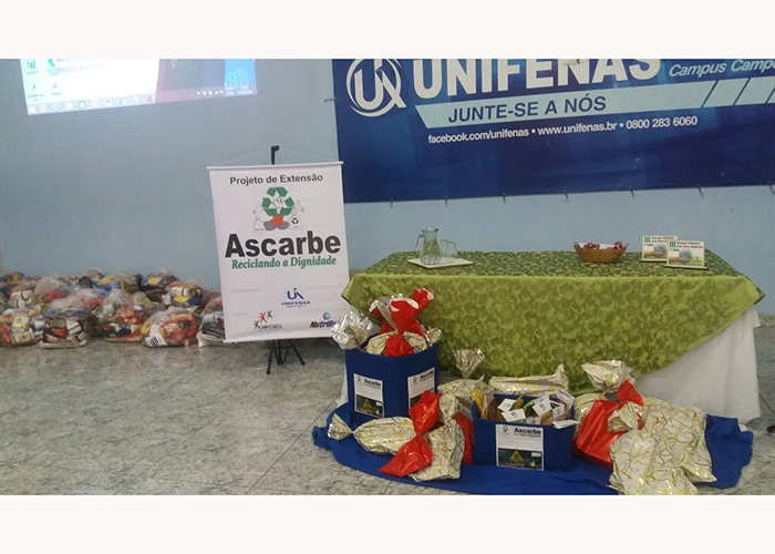 Projeto de Extensão apoia Associação de Catadores de recicláveis